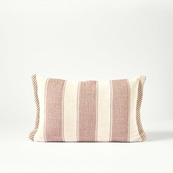 Pippa Redwood Stripe Cushion
