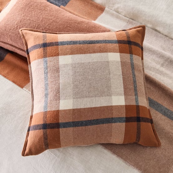 Highlands Brown Sugar Australian Wool Cushion