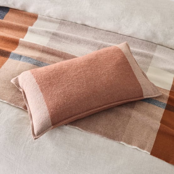 Tablelands Australian Wool Brown Sugars Cushion