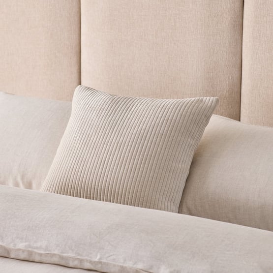 Rosedale Corduroy Natural Cushion
