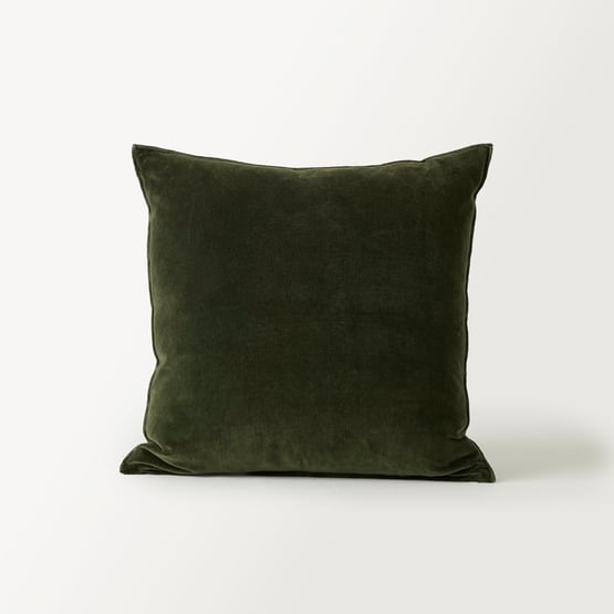 Fenton Velvet Ivy Cushion