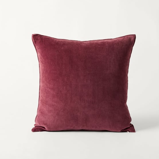 Fenton Mulberry Velvet Cushion