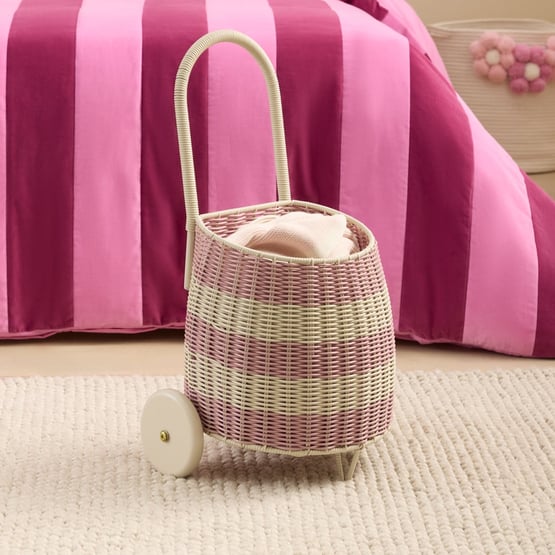 Mia Doll Play Mini Shopping Trolley