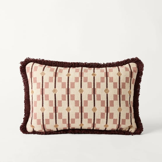 Alazne Mulberry Cushion