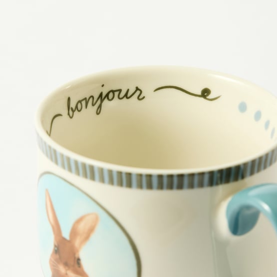 Easter Fern & Nordic Blue Mug