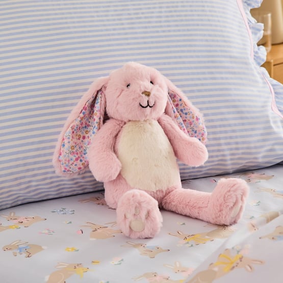 Easter Blossom Bunny Pink Soft Toy