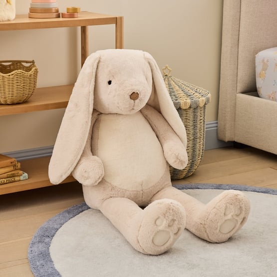 Easter Oakley Bunny Natural Soft Toy