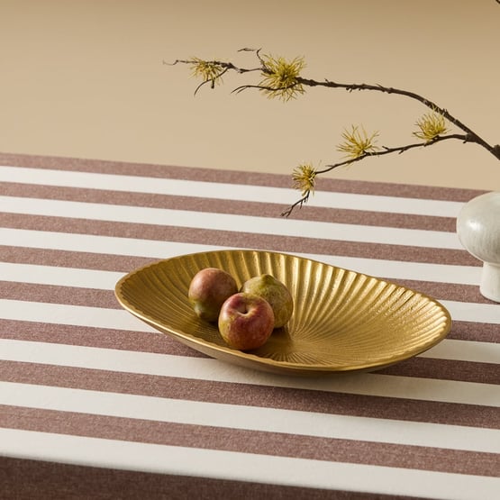 Eclat Gold Oval Dish