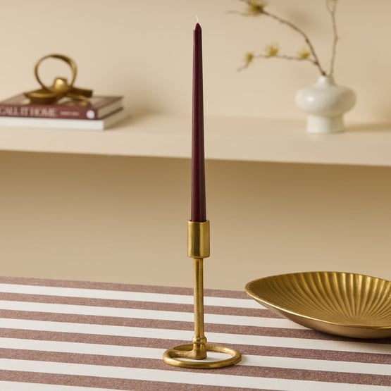Oro Gold Short Candleholder