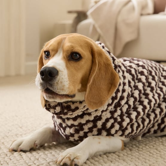 Lola European Turkish Cotton Chocolate & Natural Drying Jacket