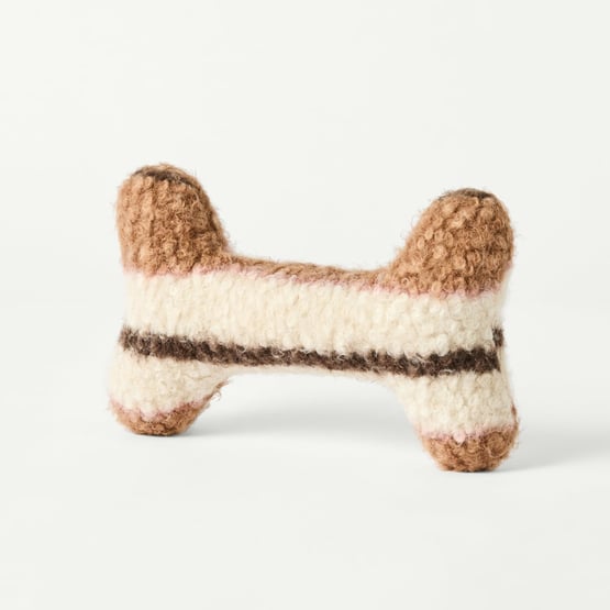 Bailey Mocha Stripe Large Pet Toy