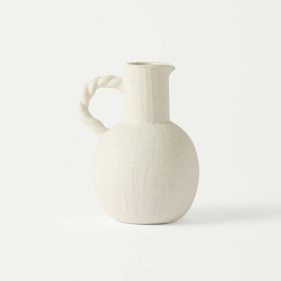 Paxos Off White Jug Vase