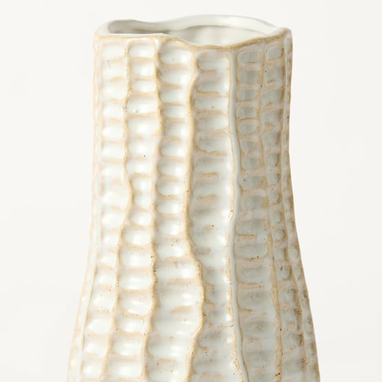 Rock Pool White Vase