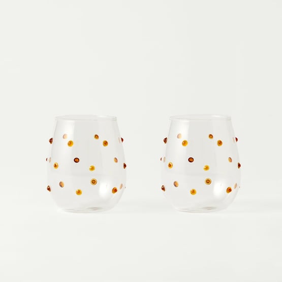 Spot Caramel Tumbler Pack of 2