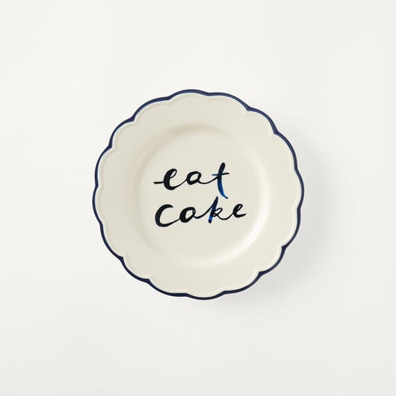 Petit Dejeuner Eat Cake Side Plate