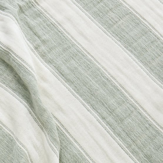 Pippa Fern Stripe Throw