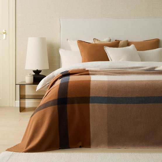 Highlands Brown Sugar Australian Wool Blanket