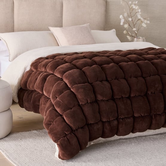 Marshmallow Chocolate Blanket