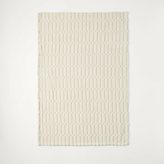 Latvia Natural Grid Throw