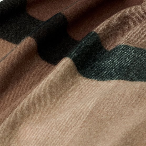 Highlands Mocha Australian Wool Throw