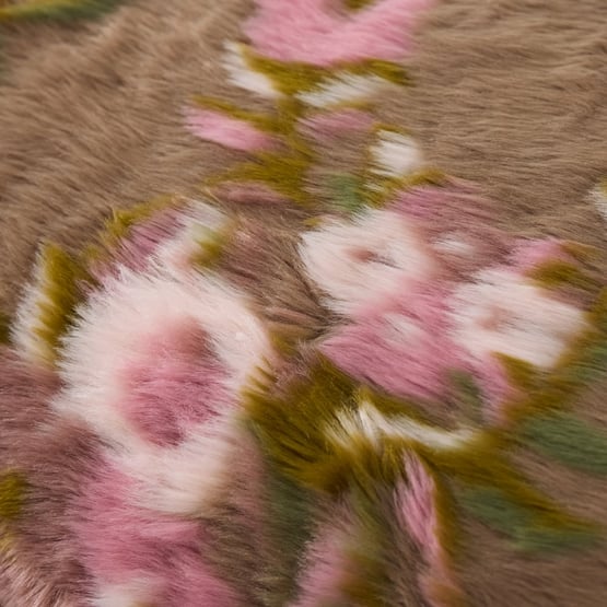 Ember Mocha Fur Blanket