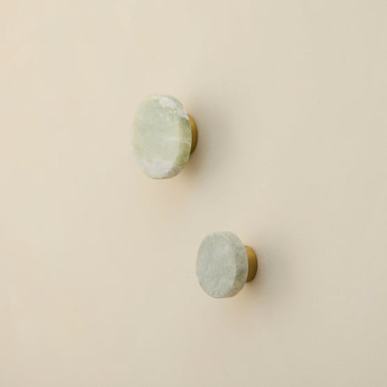 Marble Green Onyx Wall Hook