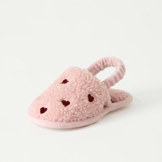 Sherpa Pink Slippers