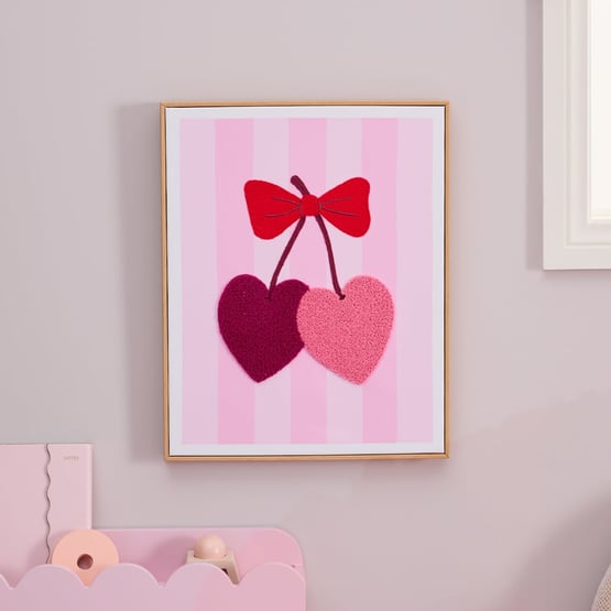 Cherry Bows Wall Art