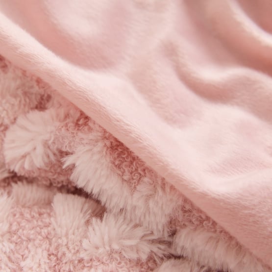 Western Wanderer Pink Leopard Blanket