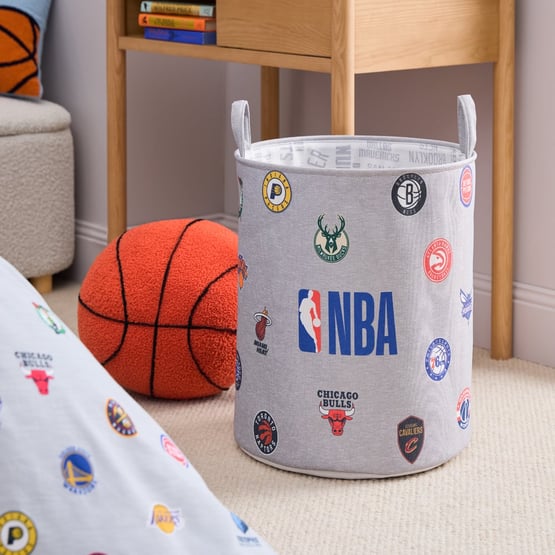 NBA All Teams Multi Printed Storage Basket