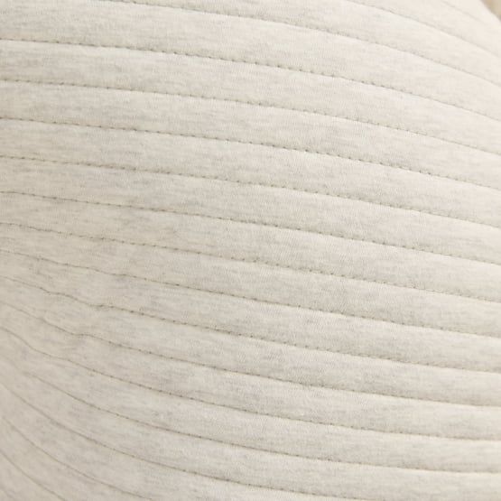 Organic Cotton Jersey Grey Marle Nursing Pillow