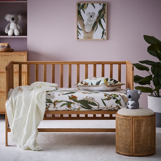 Gumnut Gully Fitted Sheet Multi Fitted Sheet 2 Pack