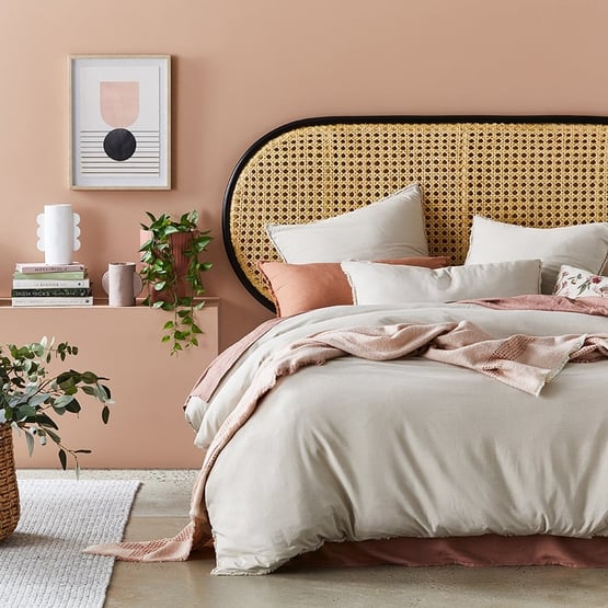 Bamboo Linen Natural Quilt Cover Separates