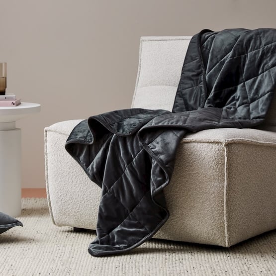 Charcoal 4kg Weighted Throw