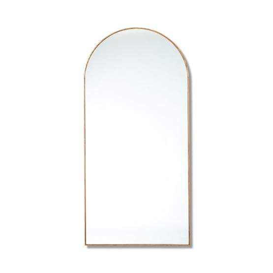 Horizon Oak Wall Arch Mirror
