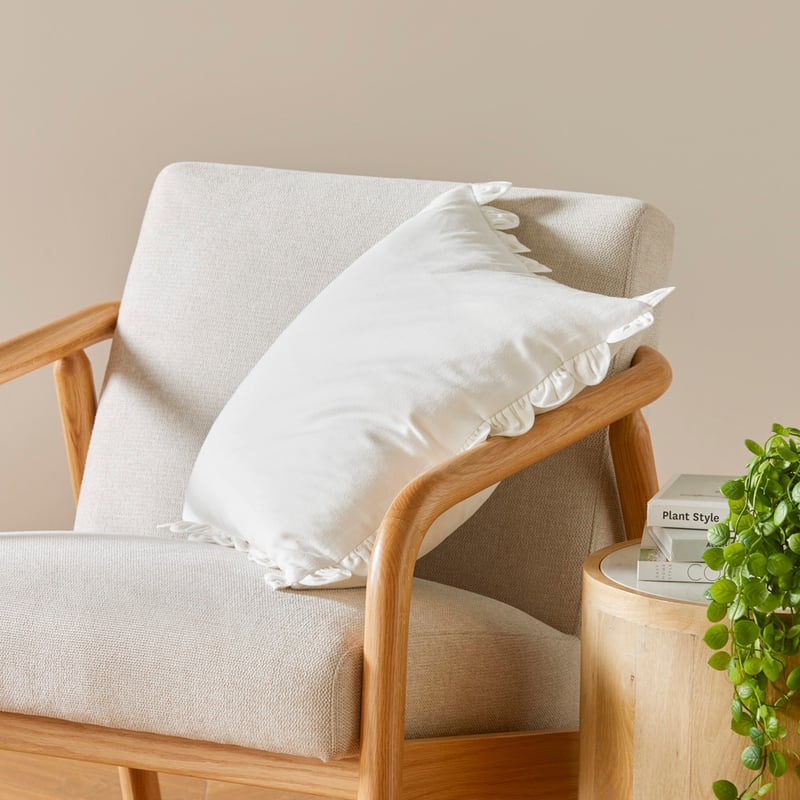 Lottie Antique White Cushion