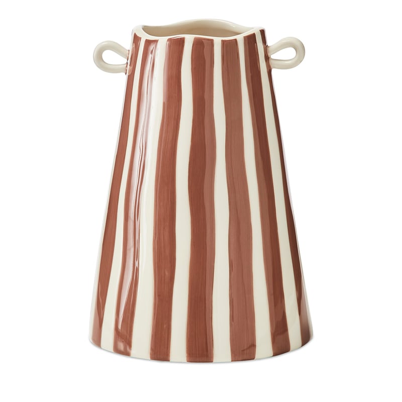 Lyon Rust Stripe Vase