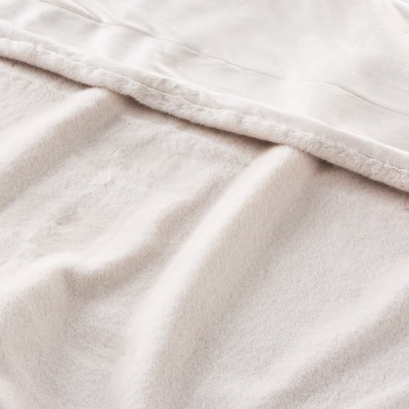 Astoria Natural Fur Throw