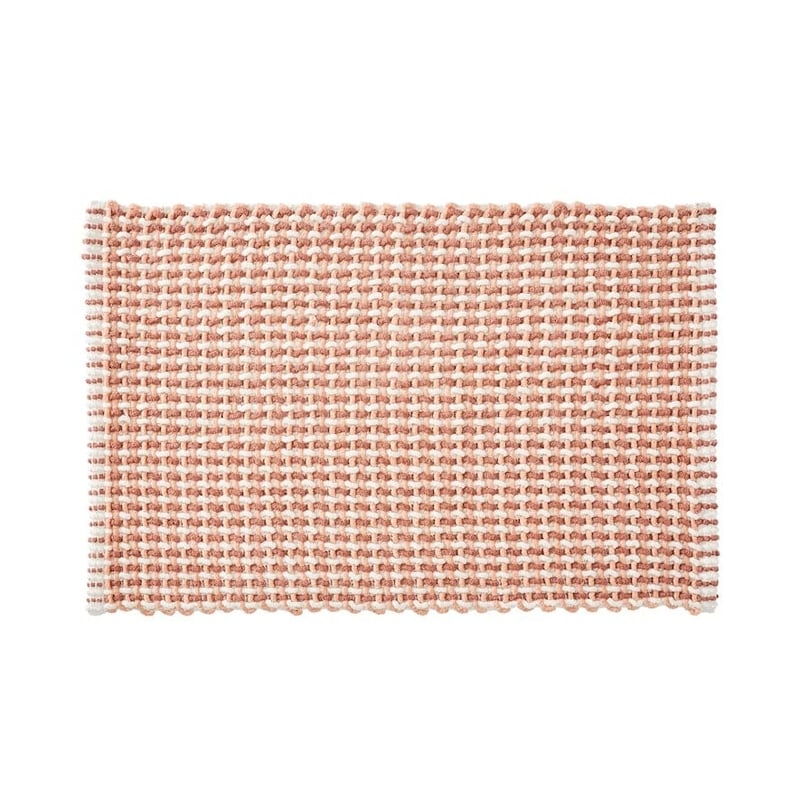 Cross Weave Clay Multi Bath Mat