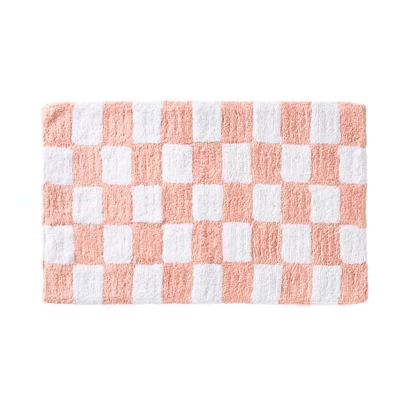 Boston Check Primrose Bath Mat