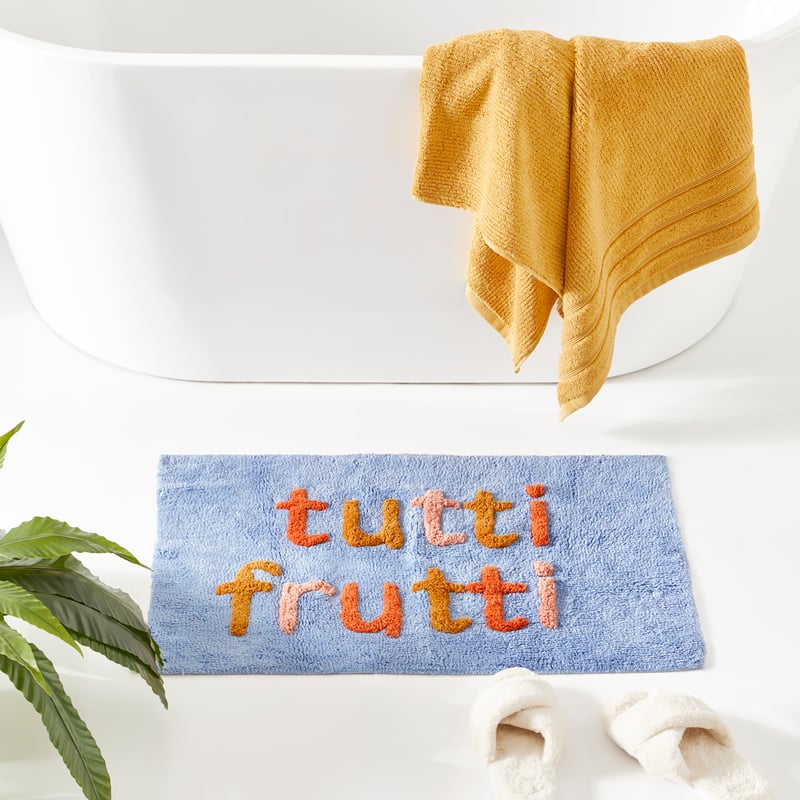 Tutti Frutti Blue Multi Bath Mat