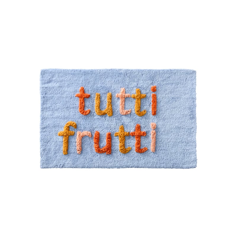 Tutti Frutti Blue Multi Bath Mat