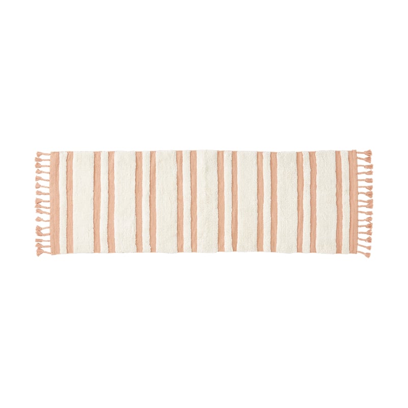 Riviera Earth Multi Stripe Bath Runner