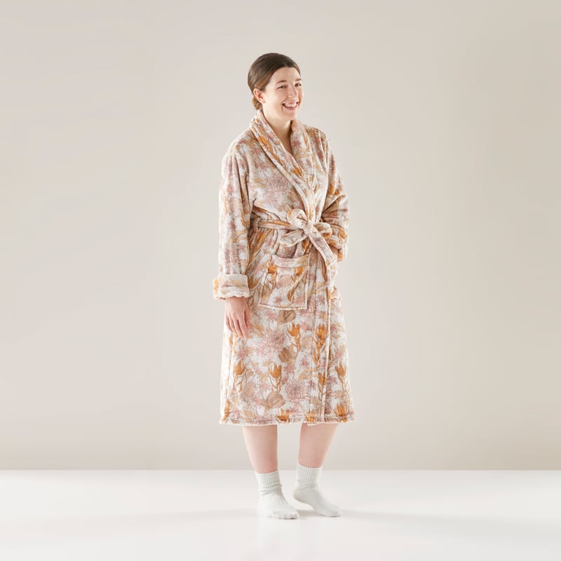 Printed Natural Natives Ultra Soft Robe