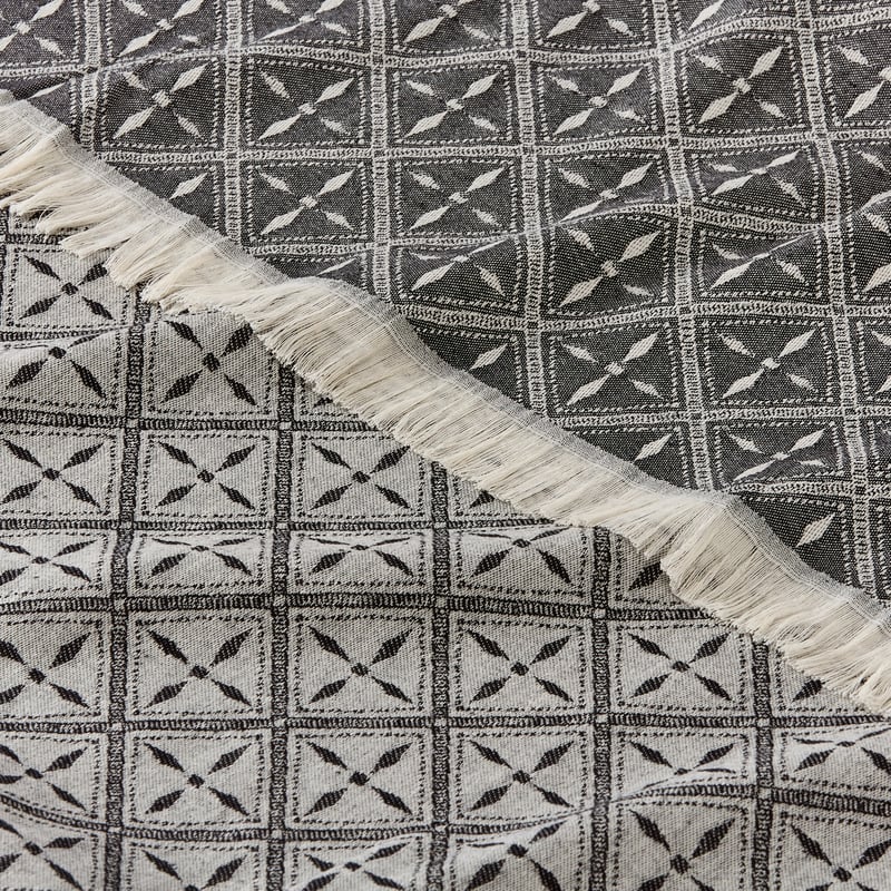 European Turkish Peshtemal Marrakesh Coal Beach Towel