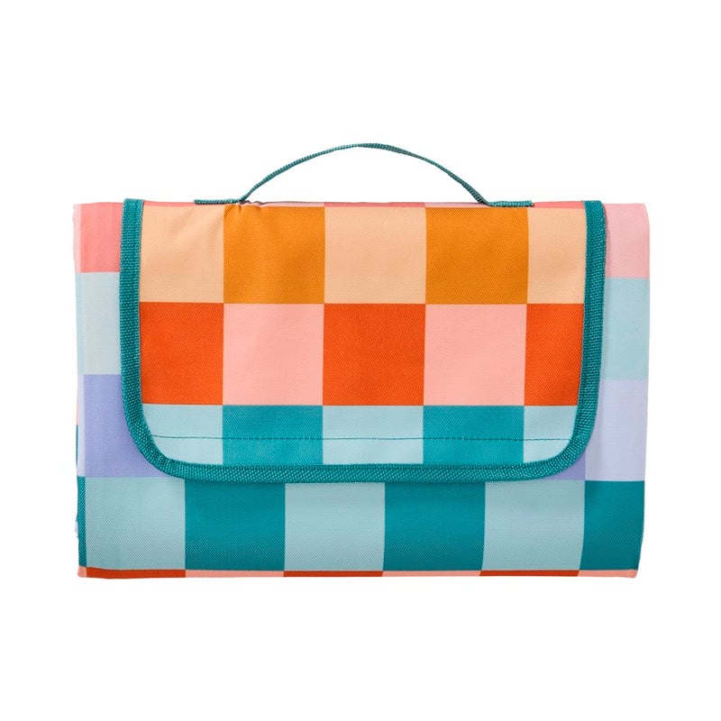 Multi Gingham Picnic Rug