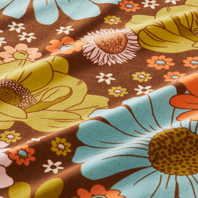 Sand Free Garden Floral Beach Towel