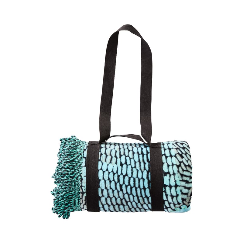 Mimi & Jiinda Lowanna Aqua Velour Beach Towel