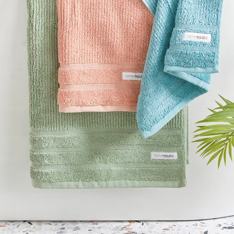 Flinders Peach Towel Range