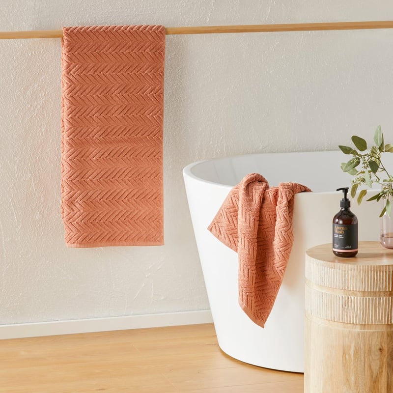 Mimosa Earth Textured Towel Range